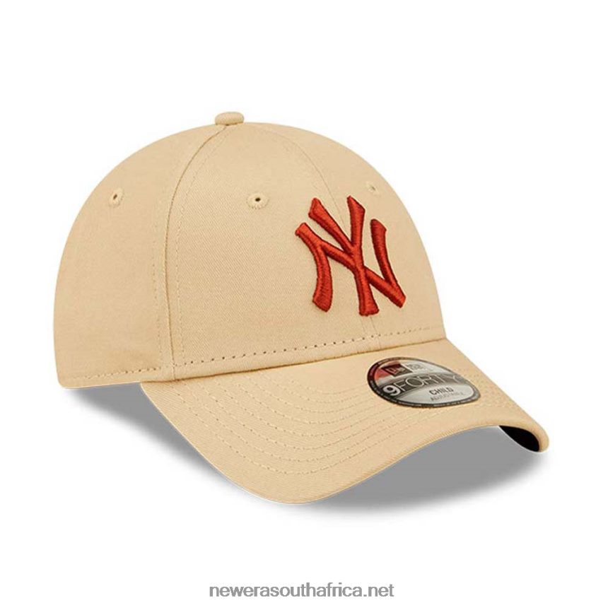New York Yankees Youth League Essential Stone 9FORTY Adjustable Cap New Era TRBRBN1795