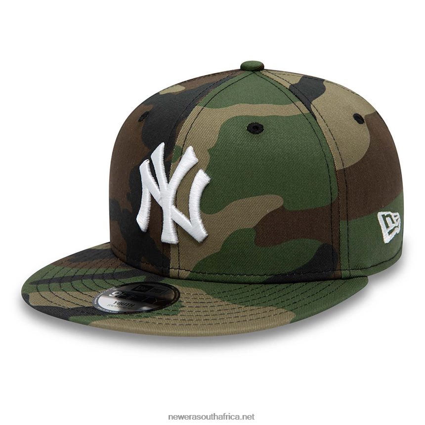 New York Yankees Youth Team Camo 9FIFTY Snapback Cap New Era TRBRBN1909