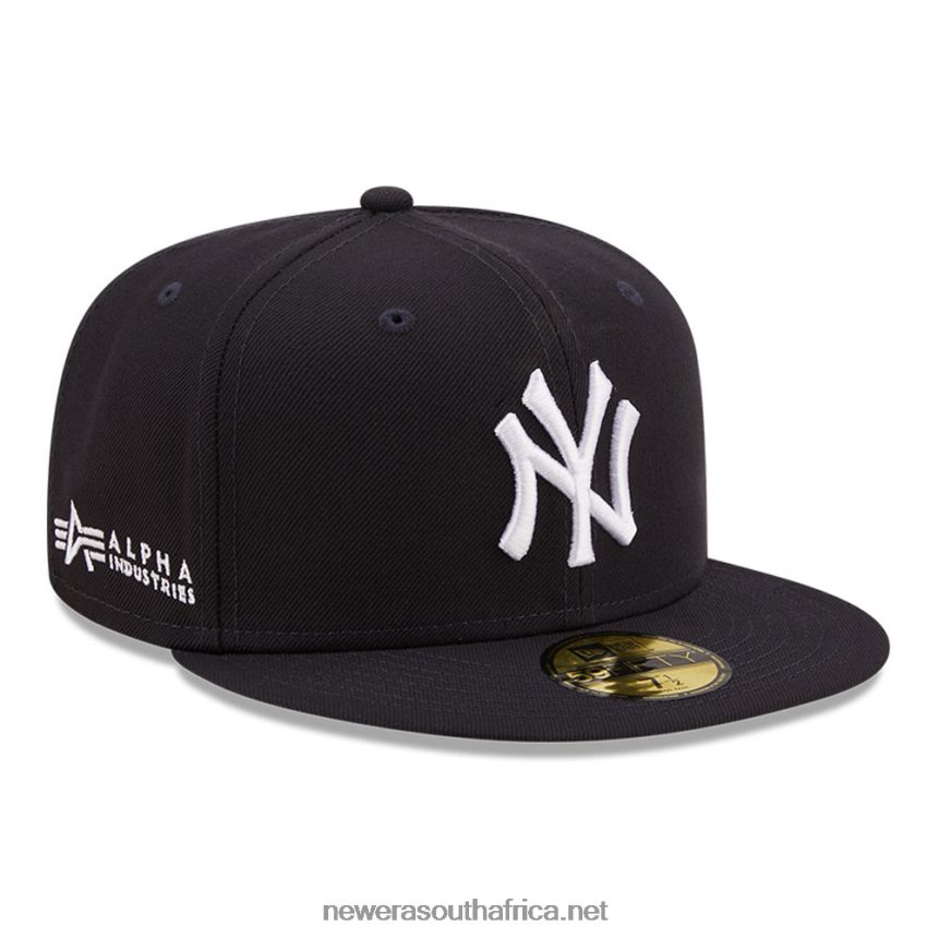 New York Yankees x Alpha Industries Navy 59FIFTY Cap New Era TRBRBN725