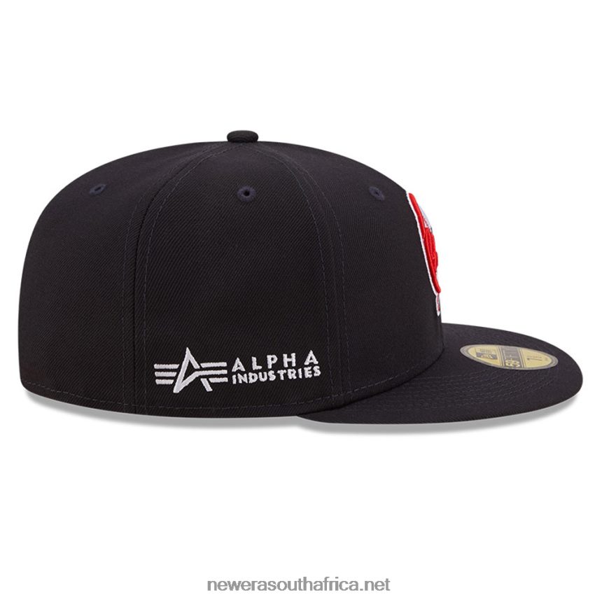 New York Yankees x Alpha Industries Navy 59FIFTY Cap New Era TRBRBN786