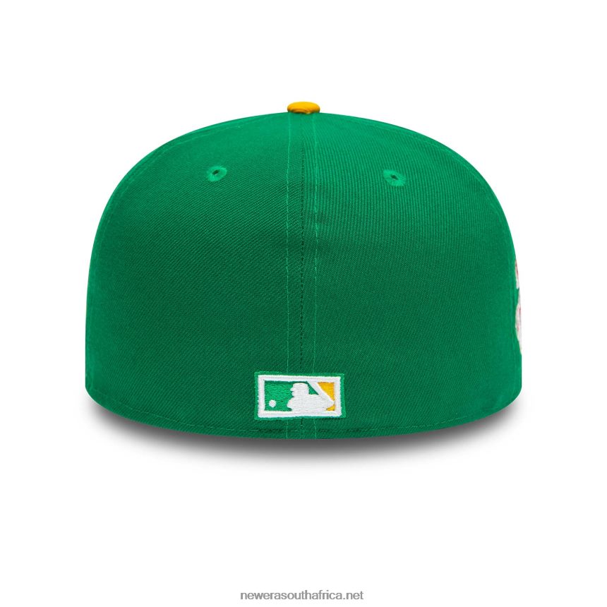 Oakland Athletics 1989 World Series Green 59FIFTY Fitted Cap New Era TRBRBN24