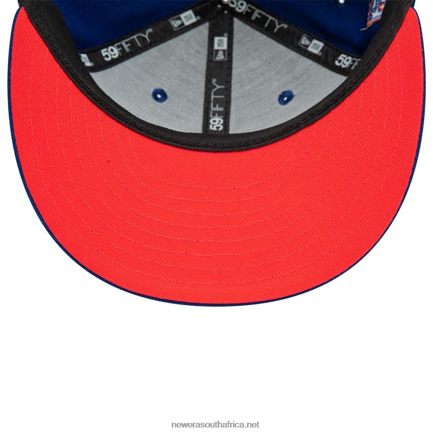 Oakland Athletics 50 Years Blue 59FIFTY Fitted Cap New Era TRBRBN86