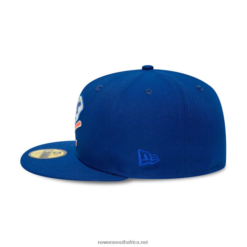 Oakland Athletics 50 Years Blue 59FIFTY Fitted Cap New Era TRBRBN86