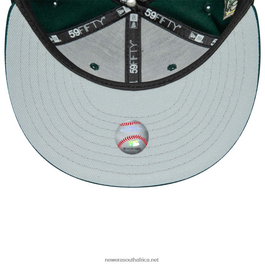 Oakland Athletics 50th Anniversary Dark Green 59FIFTY Fitted Cap New Era TRBRBN203