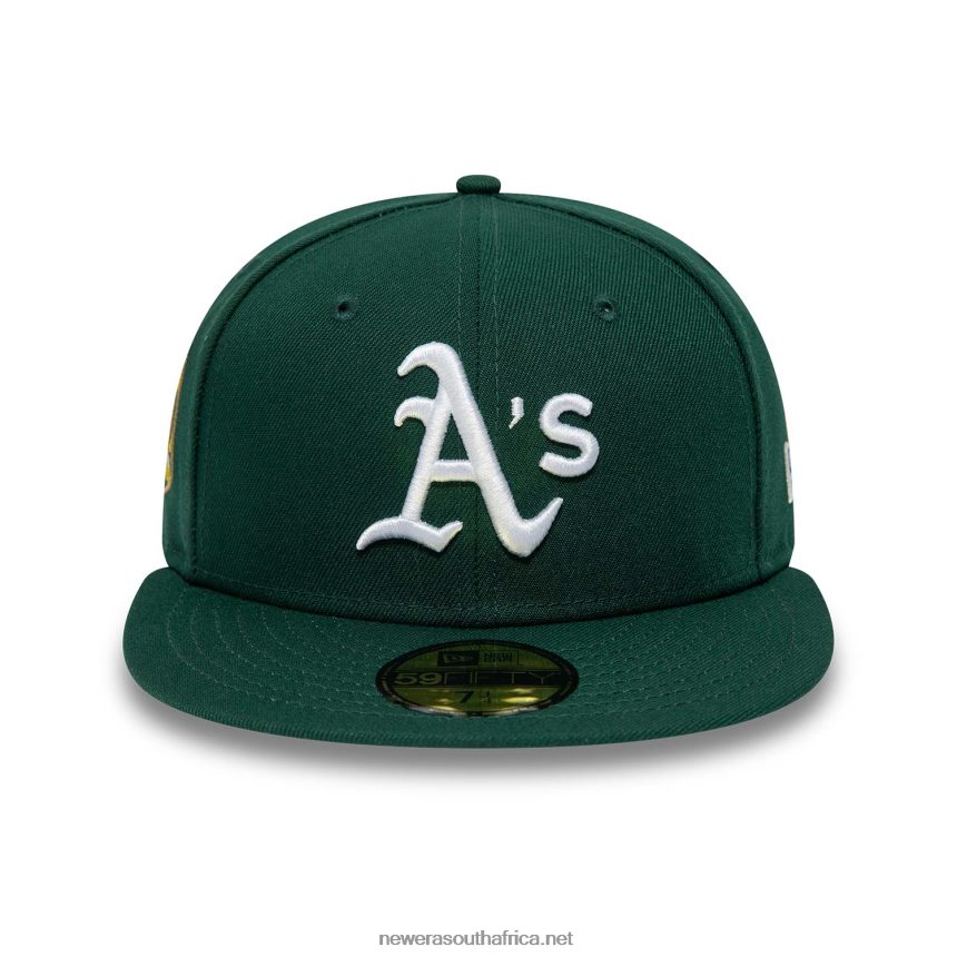 Oakland Athletics 50th Anniversary Dark Green 59FIFTY Fitted Cap New Era TRBRBN203