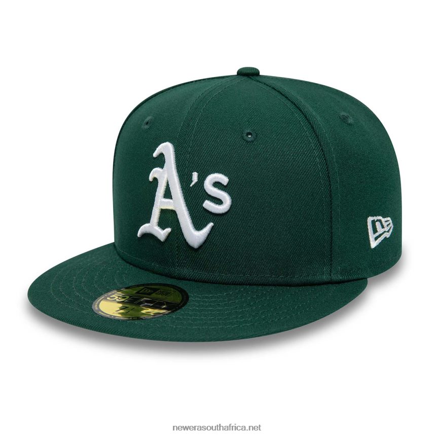 Oakland Athletics 50th Anniversary Dark Green 59FIFTY Fitted Cap New Era TRBRBN203