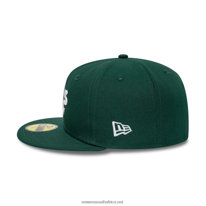 Oakland Athletics 50th Anniversary Dark Green 59FIFTY Fitted Cap New Era TRBRBN203