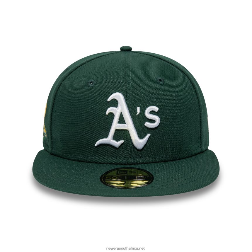Oakland Athletics American League Stadium Dark Green 59FIFTY Fitted Cap New Era TRBRBN1049