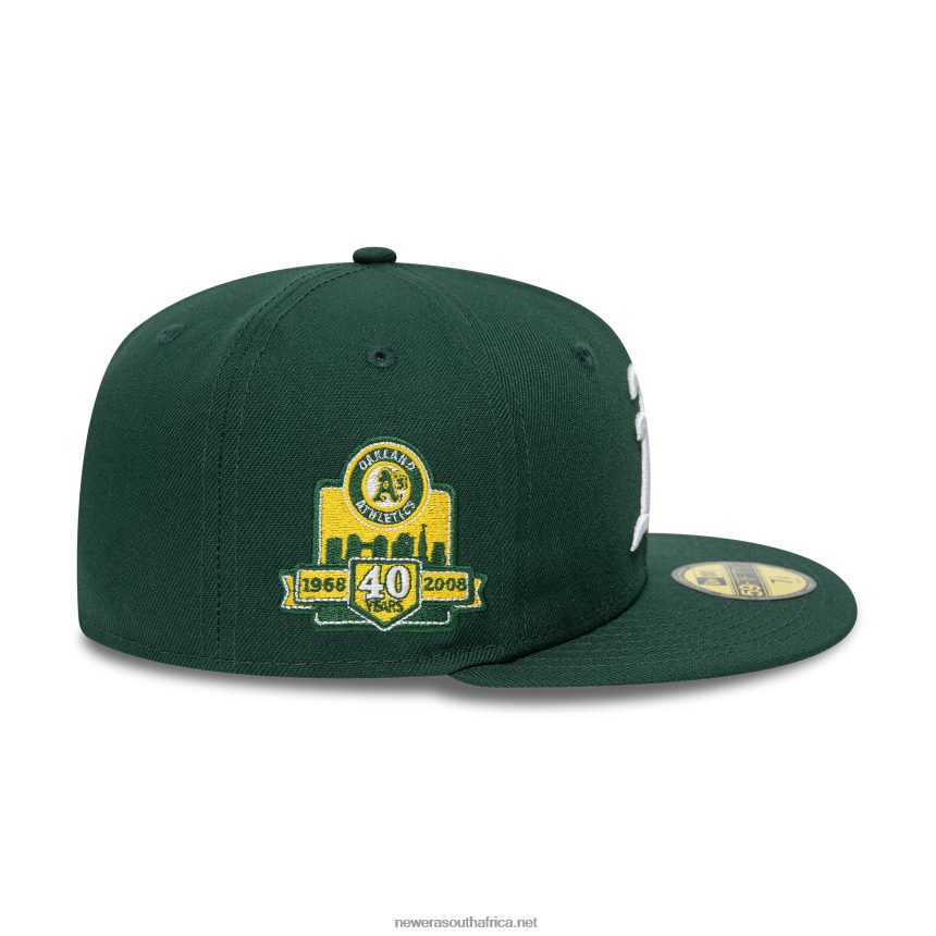Oakland Athletics American League Stadium Dark Green 59FIFTY Fitted Cap New Era TRBRBN1049