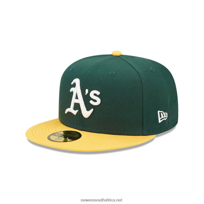 Oakland Athletics Authentic On Field Home Green 59FIFTY Cap New Era TRBRBN60