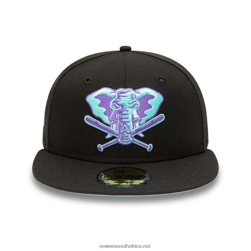 Oakland Athletics Black and Blue Tint 59FIFTY Fitted Cap New Era TRBRBN1184