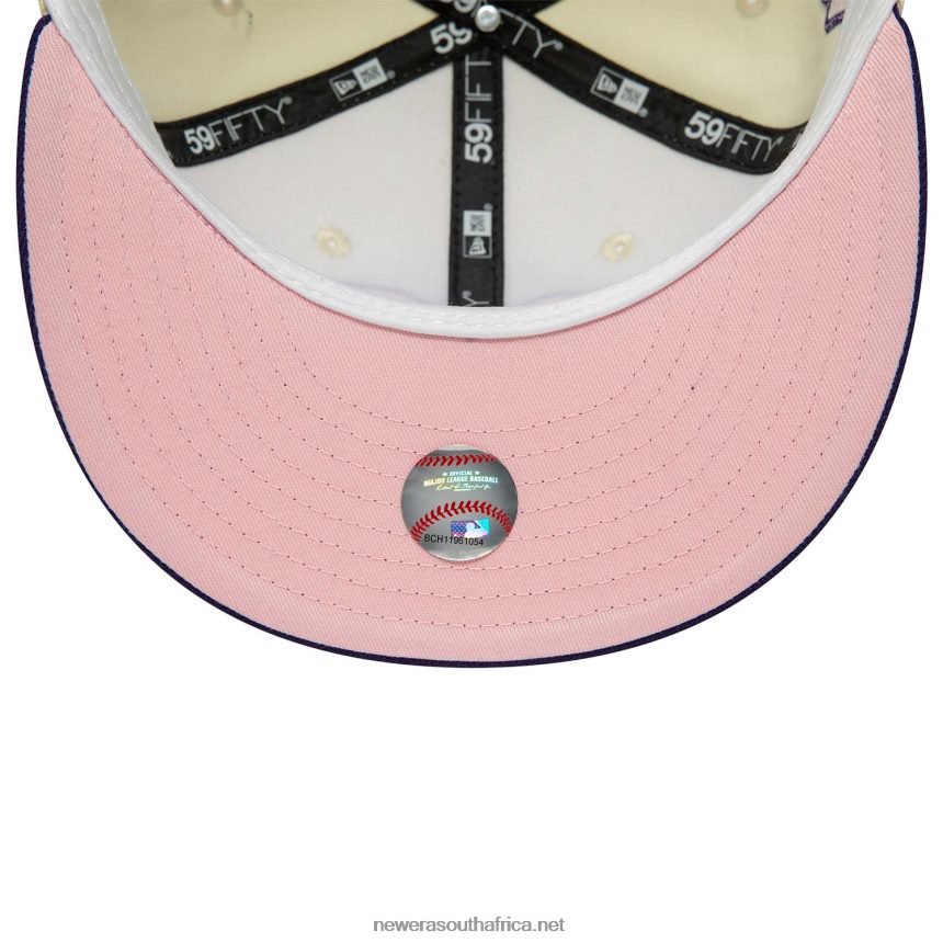 Oakland Athletics Chrome and Purple 59FIFTY Fitted Cap New Era TRBRBN313