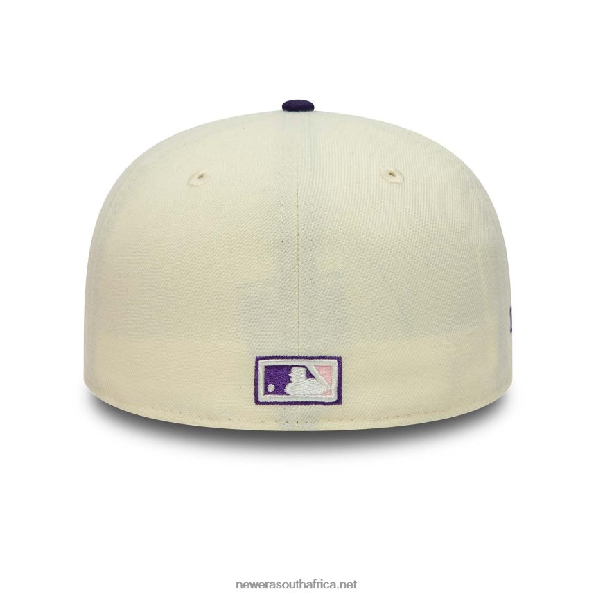 Oakland Athletics Chrome and Purple 59FIFTY Fitted Cap New Era TRBRBN313