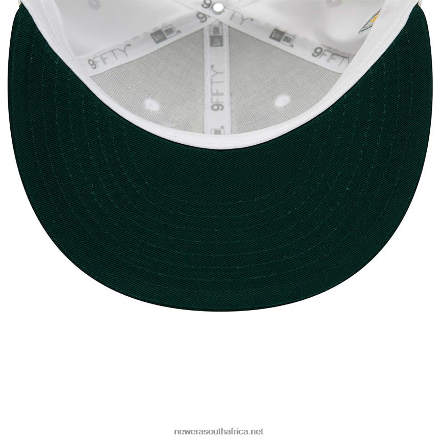 Oakland Athletics Crown Patches White 9FIFTY Snapback Cap New Era TRBRBN2099