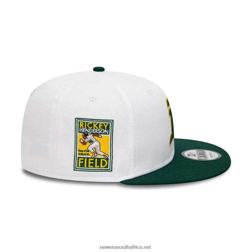 Oakland Athletics Crown Patches White 9FIFTY Snapback Cap New Era TRBRBN2099