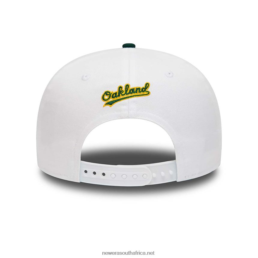 Oakland Athletics Crown Patches White 9FIFTY Snapback Cap New Era TRBRBN2099
