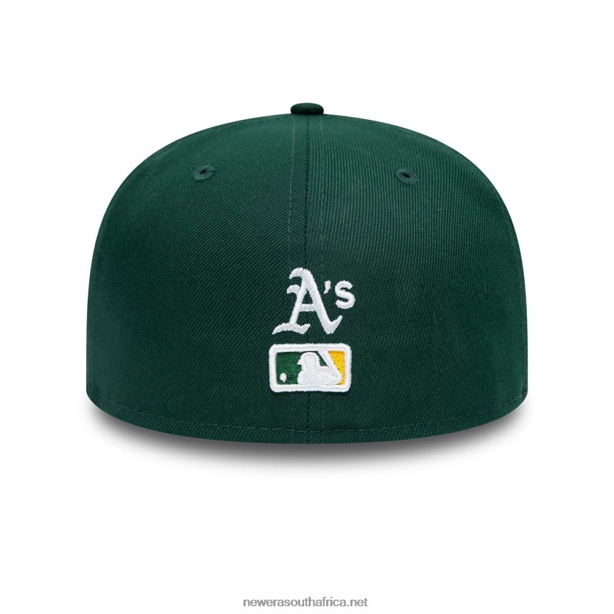 Oakland Athletics Dual Logo Dark Green 59FIFTY Fitted Cap New Era TRBRBN507