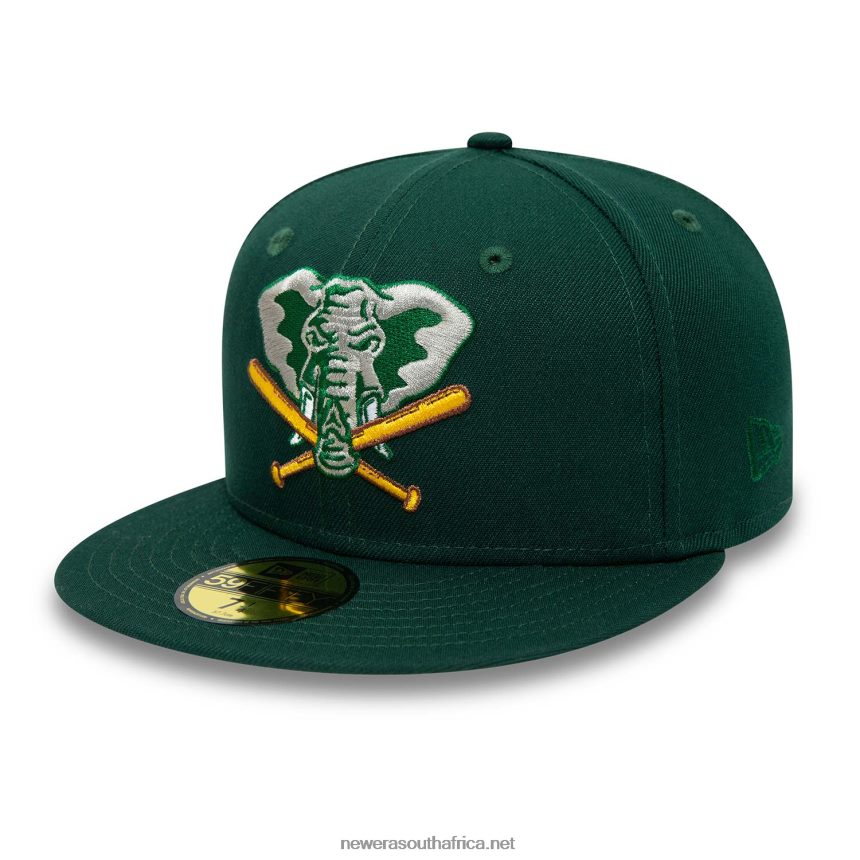 Oakland Athletics Forest Green 59FIFTY Fitted Cap New Era TRBRBN1293