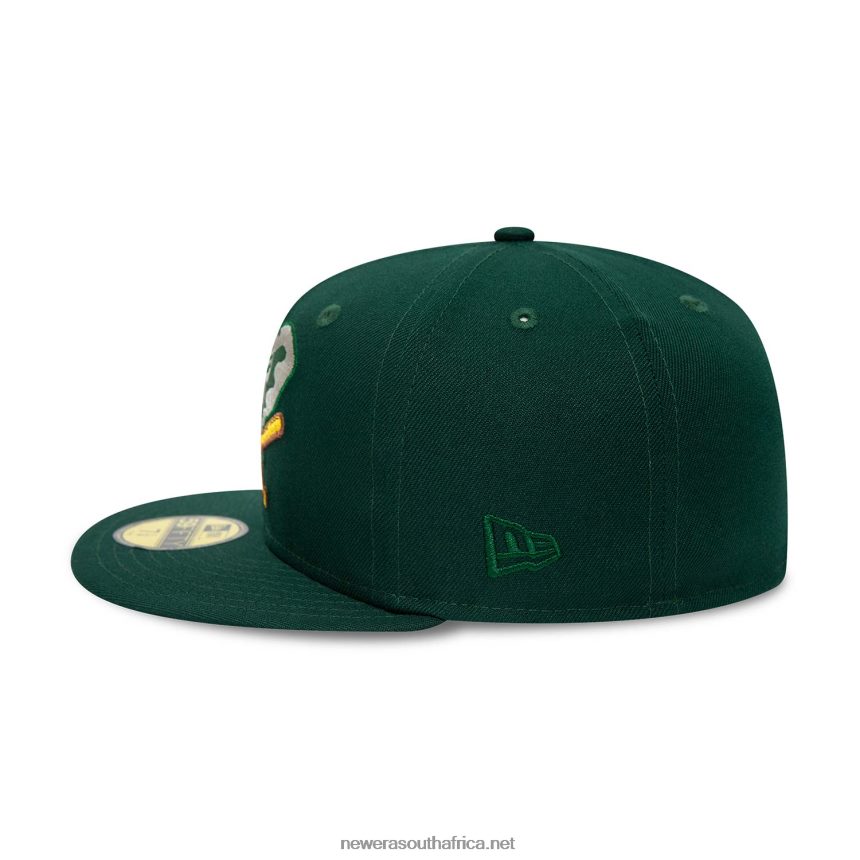 Oakland Athletics Forest Green 59FIFTY Fitted Cap New Era TRBRBN1293