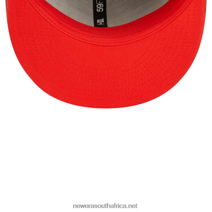 Oakland Athletics Infrared Dark Green 59FIFTY Fitted Cap New Era TRBRBN41