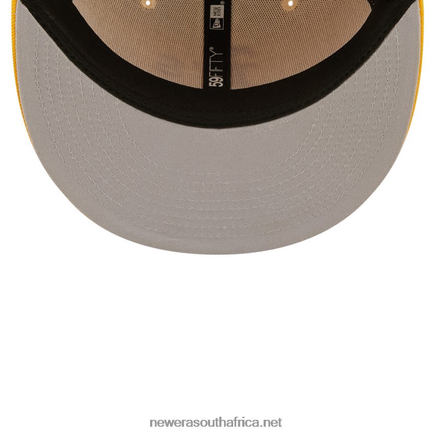 Oakland Athletics MLB 2-Tone Yellow 59FIFTY Fitted Cap New Era TRBRBN1313