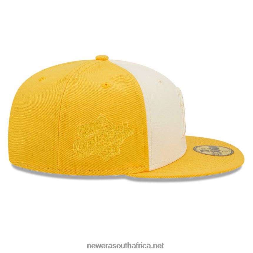Oakland Athletics MLB 2-Tone Yellow 59FIFTY Fitted Cap New Era TRBRBN1313