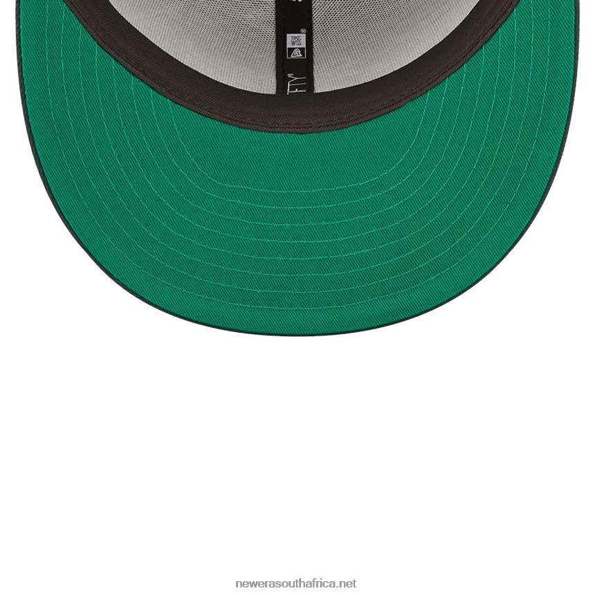 Oakland Athletics MLB All Over Print Paisley Green 59FIFTY Fitted Cap New Era TRBRBN438