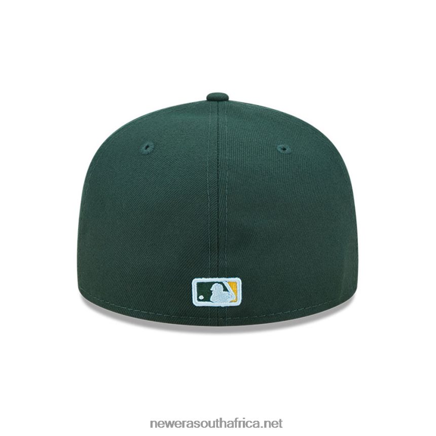 Oakland Athletics MLB Cloud Dark Green 59FIFTY Fitted Cap New Era TRBRBN1375