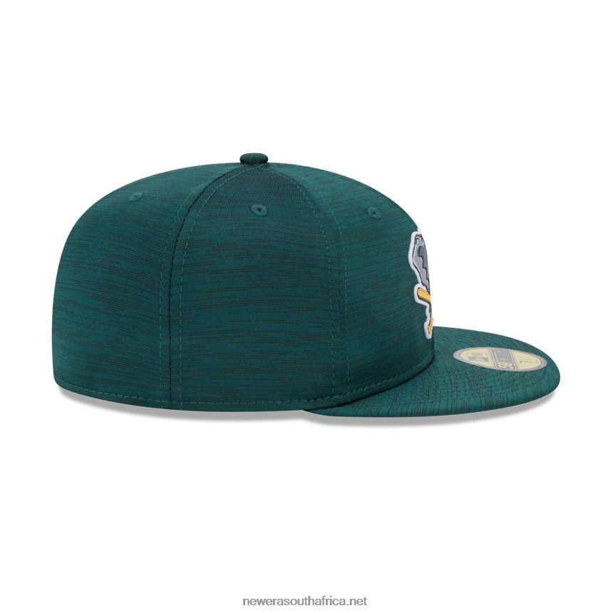 Oakland Athletics MLB Clubhouse Green 59FIFTY Fitted Cap New Era TRBRBN72