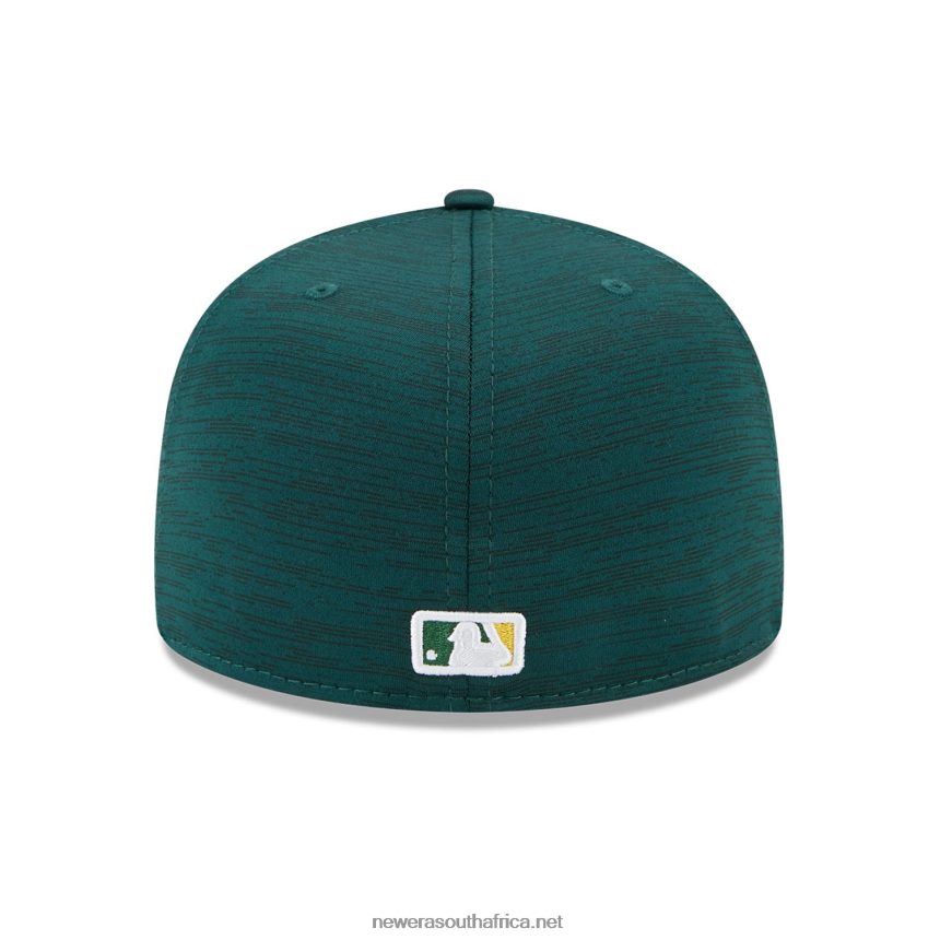 Oakland Athletics MLB Clubhouse Green 59FIFTY Fitted Cap New Era TRBRBN72