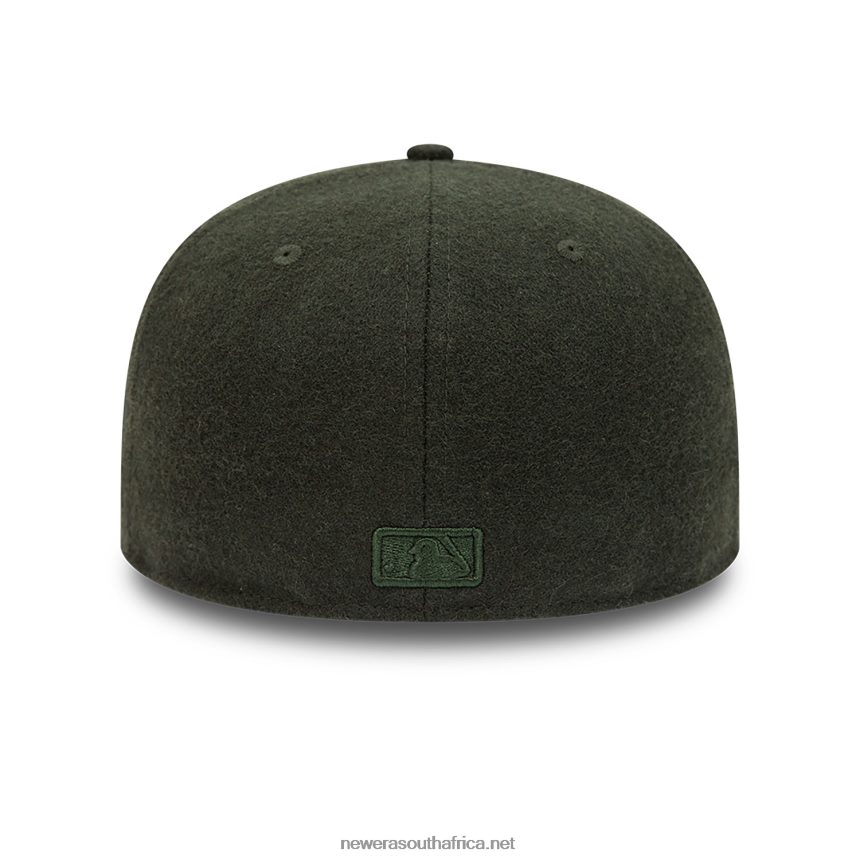 Oakland Athletics Melton Dark Green 59FIFTY Fitted Cap New Era TRBRBN1236