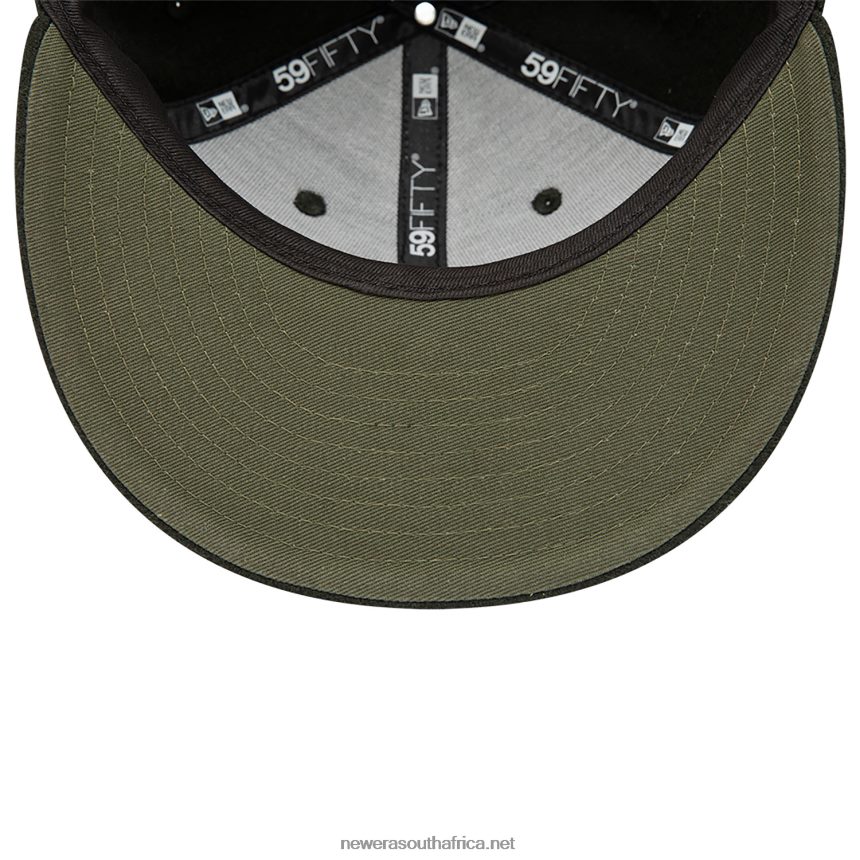 Oakland Athletics Melton Dark Green 59FIFTY Fitted Cap New Era TRBRBN1236