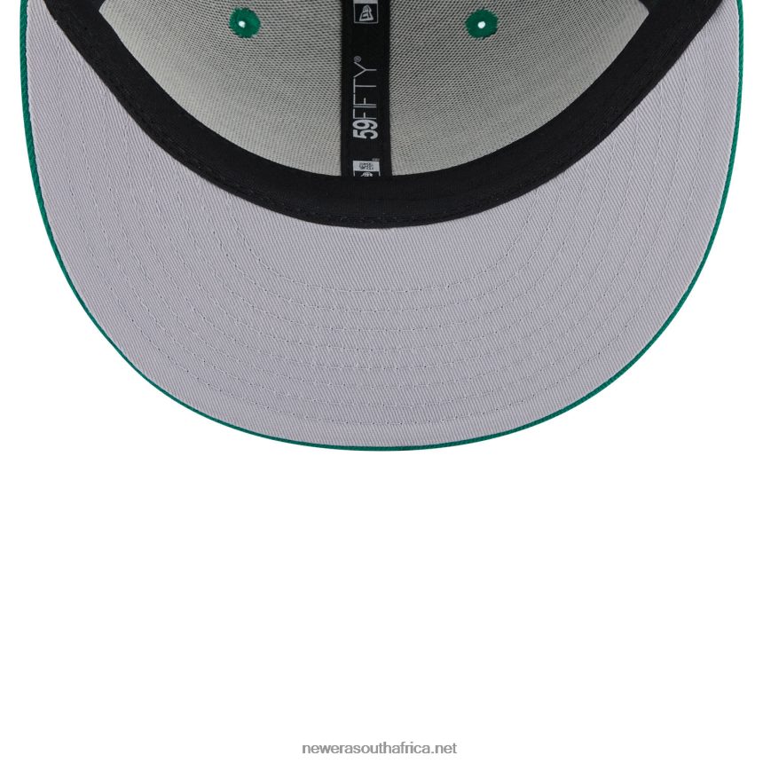 Oakland Athletics St Patricks Day Green 59FIFTY Fitted Cap New Era TRBRBN557