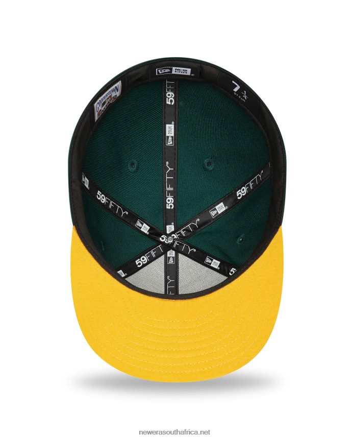 Oakland Athletics Team Colour Dark Green 59FIFTY Fitted Cap New Era TRBRBN1185