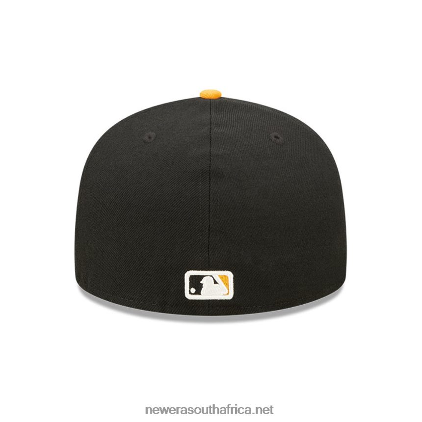 Oakland Athletics Tiger Fill Black 59FIFTY Fitted Cap New Era TRBRBN553