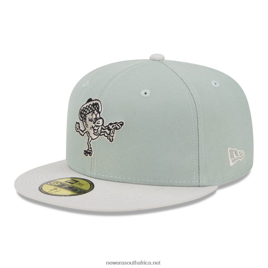 Oakland Oaks Hometown Roots Green 59FIFTY Fitted Cap New Era TRBRBN740