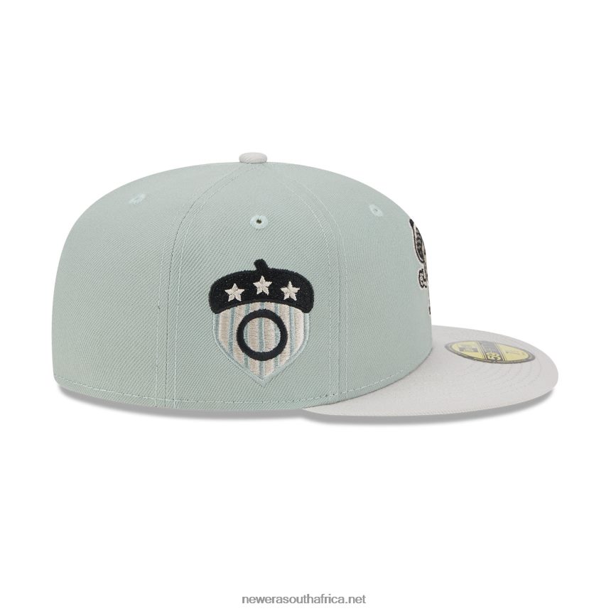 Oakland Oaks Hometown Roots Green 59FIFTY Fitted Cap New Era TRBRBN740