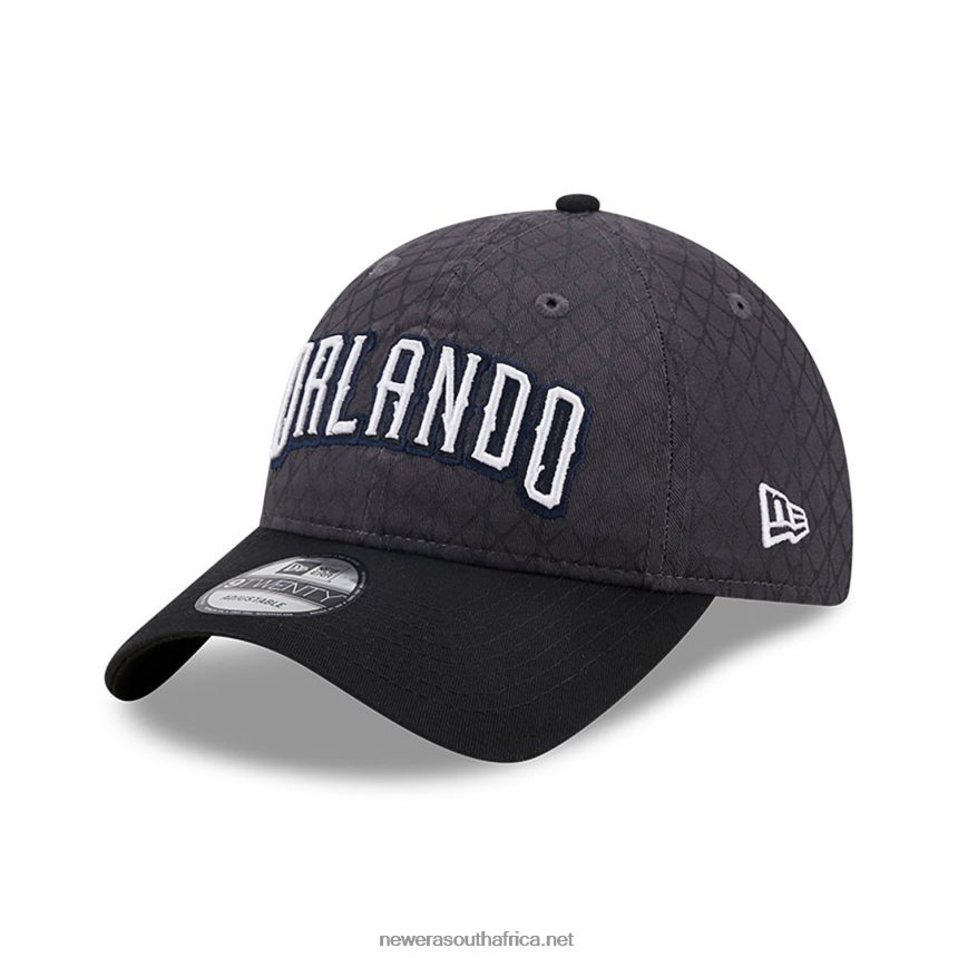 Orlando Magic Authentics City Edition Dark Grey 9TWENTY Adjustable Cap New Era TRBRBN2240