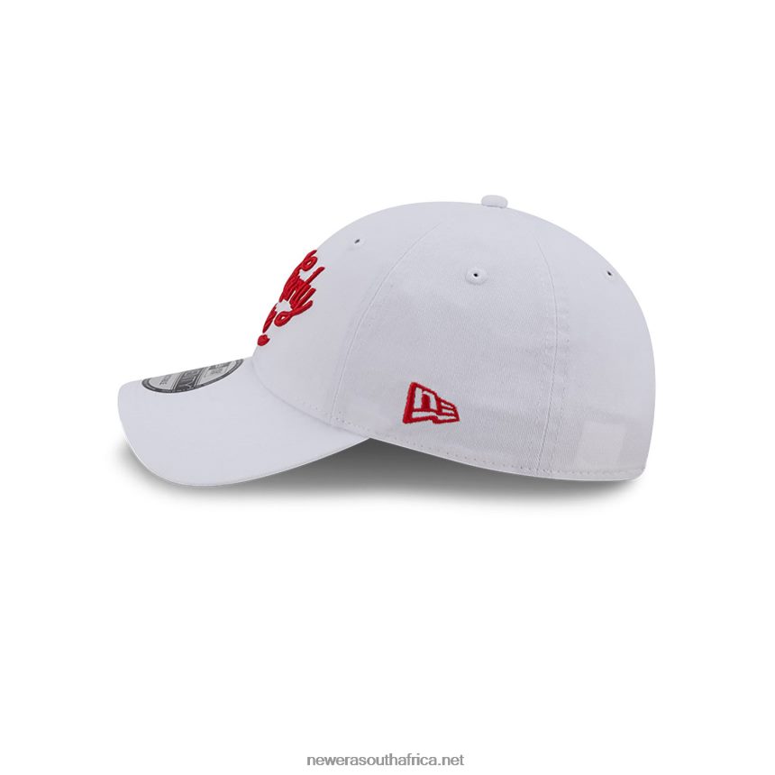 Philadelphia 76ers Authentics City Edition White 9TWENTY Adjustable Cap New Era TRBRBN2219