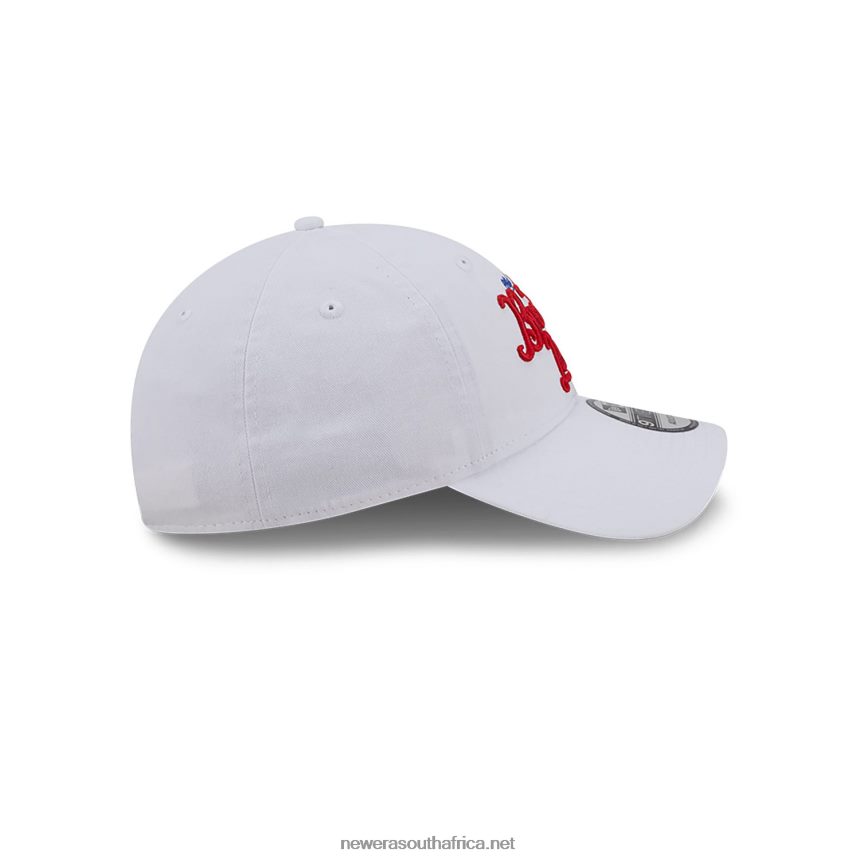 Philadelphia 76ers Authentics City Edition White 9TWENTY Adjustable Cap New Era TRBRBN2219