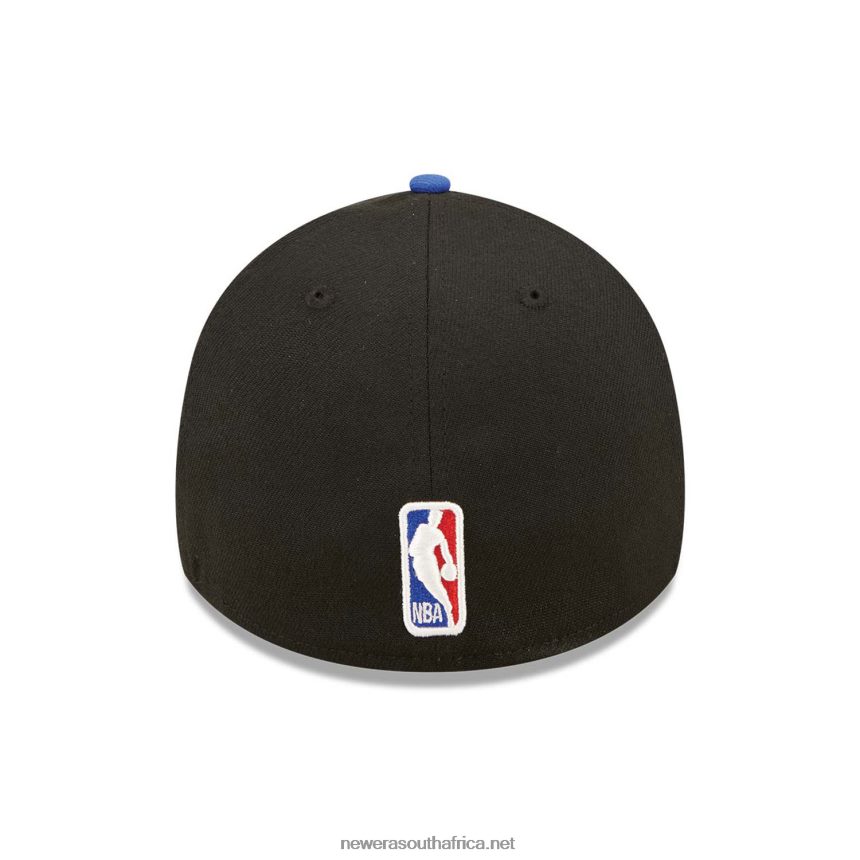 Philadelphia 76ers NBA 2022 Tip Off Black 39THIRTY Stretch Fit Cap New Era TRBRBN2204