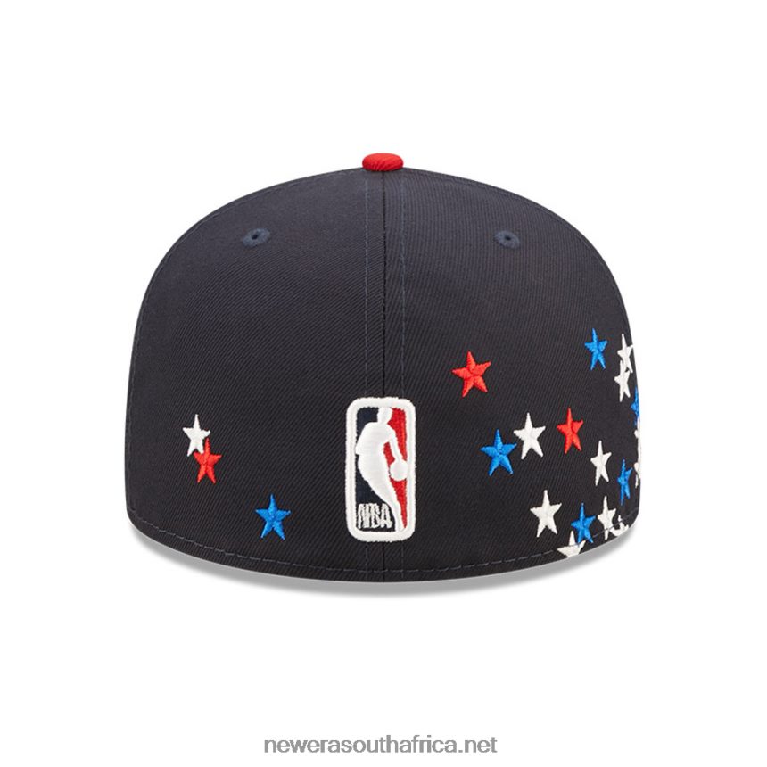Philadelphia 76ers NBA Americana Navy 59FIFTY Fitted Cap New Era TRBRBN1208