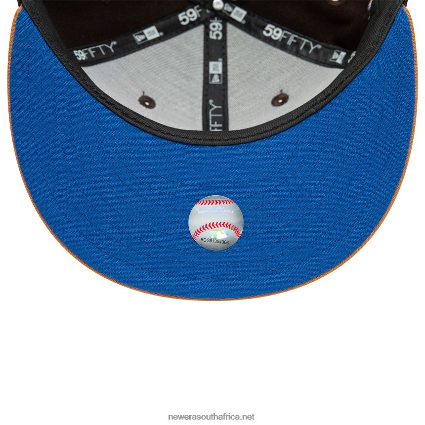 Philadelphia Phillies 2008 World Series Brown 59FIFTY Fitted Cap New Era TRBRBN817