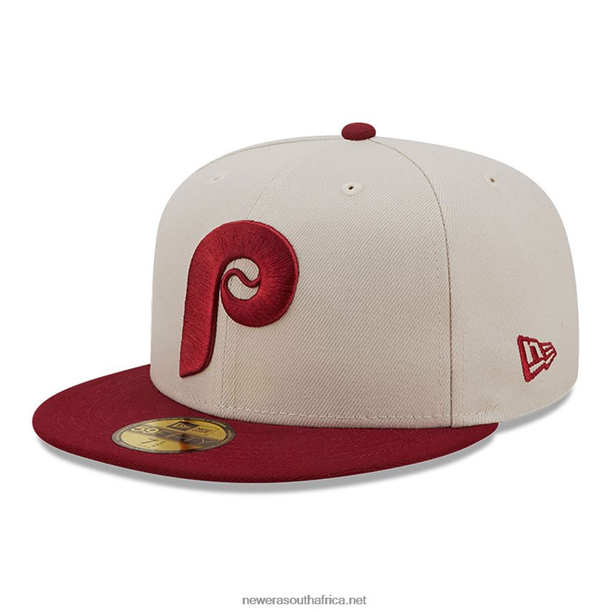 Philadelphia Phillies Fall Classic White 59FIFTY Fitted Cap New Era TRBRBN1307