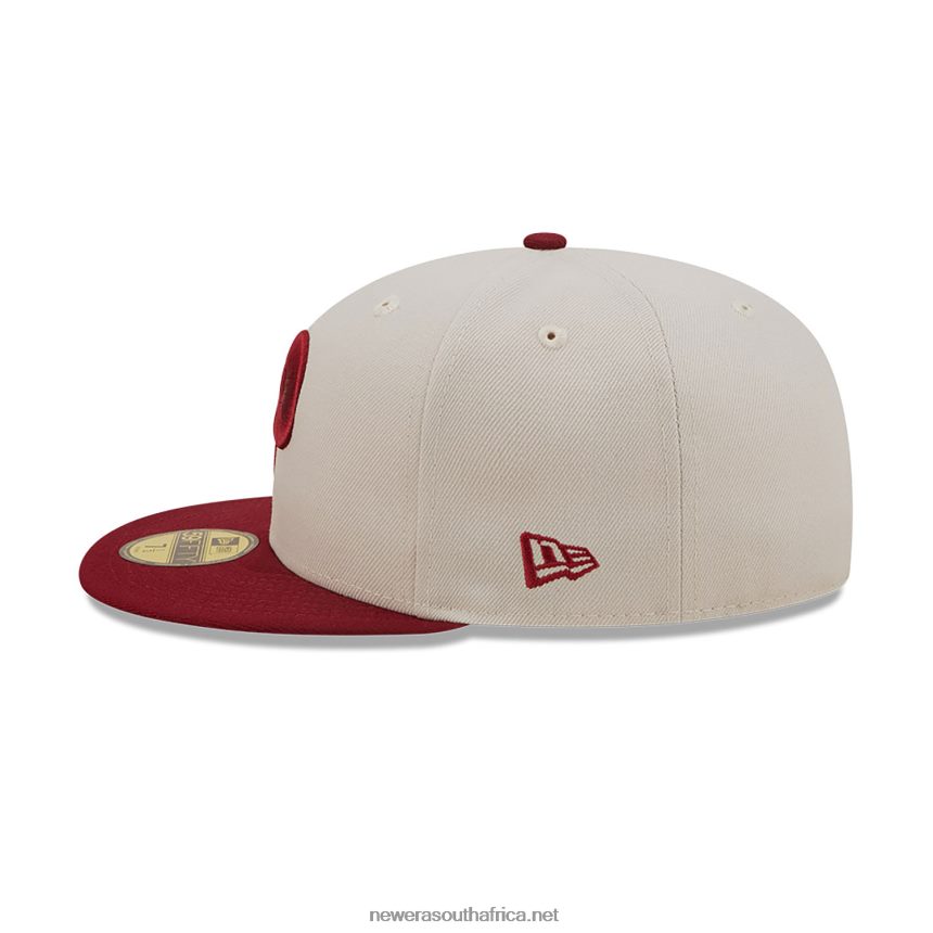 Philadelphia Phillies Fall Classic White 59FIFTY Fitted Cap New Era TRBRBN1307