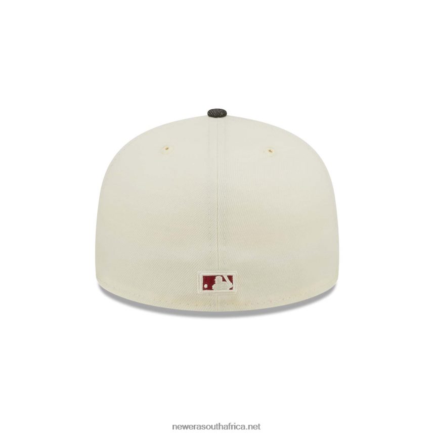 Philadelphia Phillies MLB Black Denim Chrome White 59FIFTY Fitted Cap New Era TRBRBN354