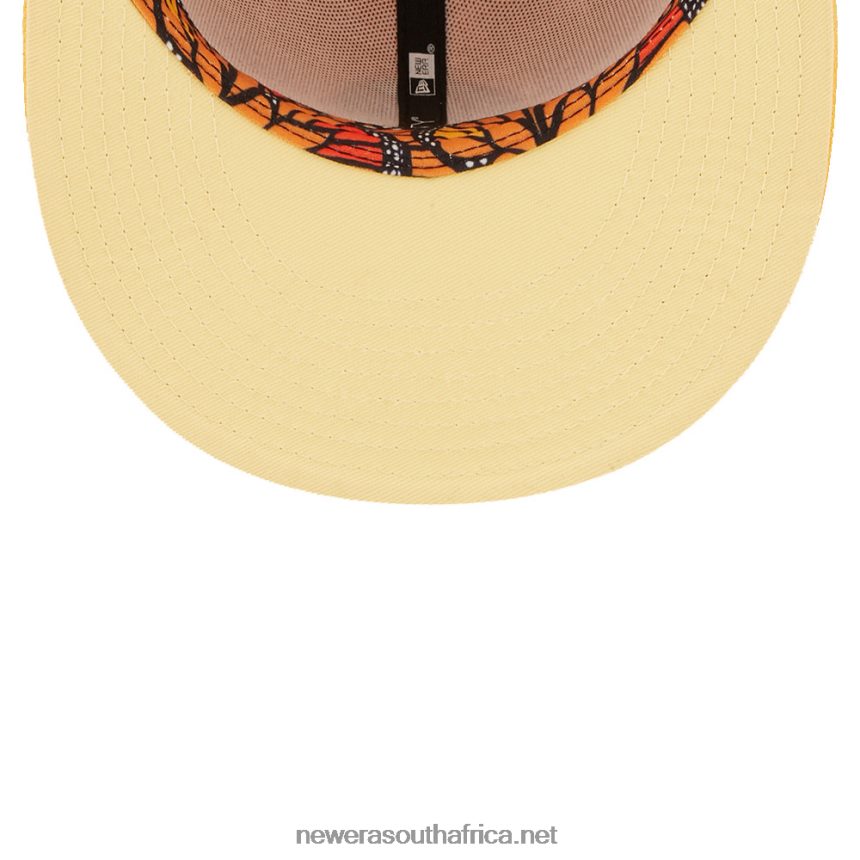 Philadelphia Phillies MLB Butterfly Yellow 59FIFTY Fitted Cap New Era TRBRBN680