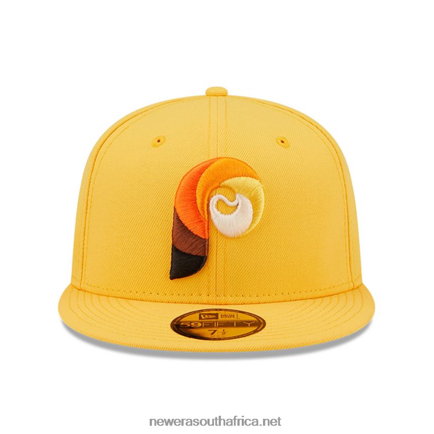 Philadelphia Phillies MLB Butterfly Yellow 59FIFTY Fitted Cap New Era TRBRBN680