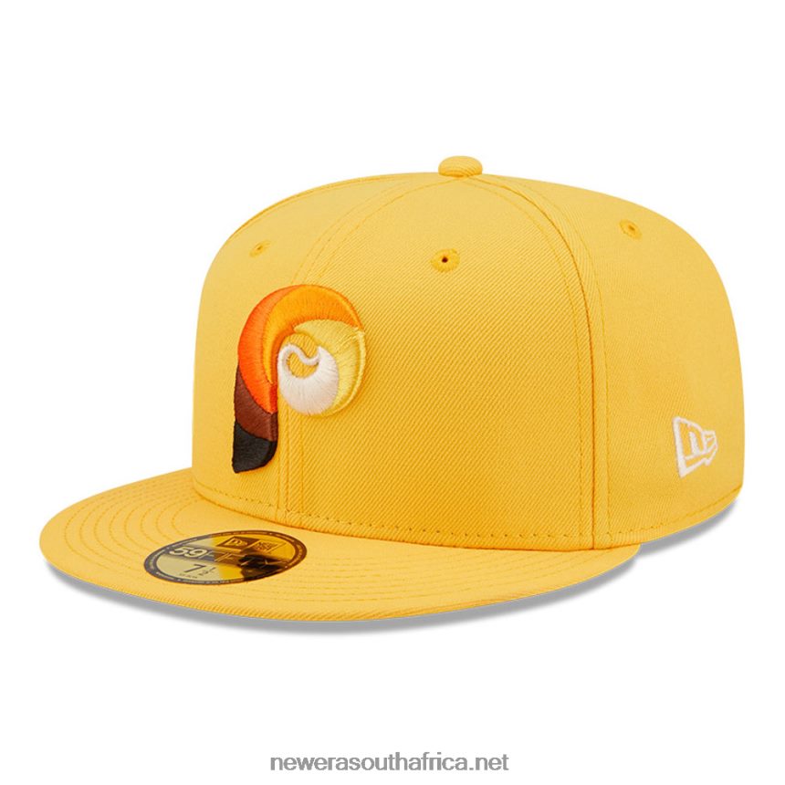 Philadelphia Phillies MLB Butterfly Yellow 59FIFTY Fitted Cap New Era TRBRBN680