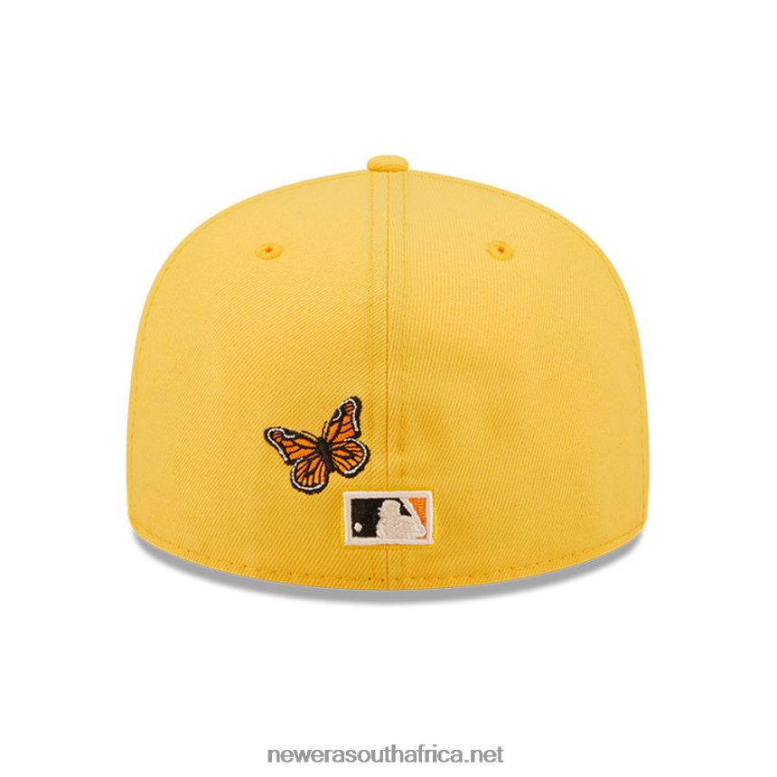 Philadelphia Phillies MLB Butterfly Yellow 59FIFTY Fitted Cap New Era TRBRBN680